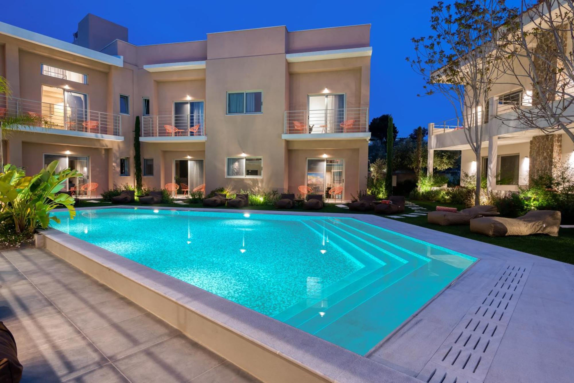 Saronis Suites Saronida ภายนอก รูปภาพ