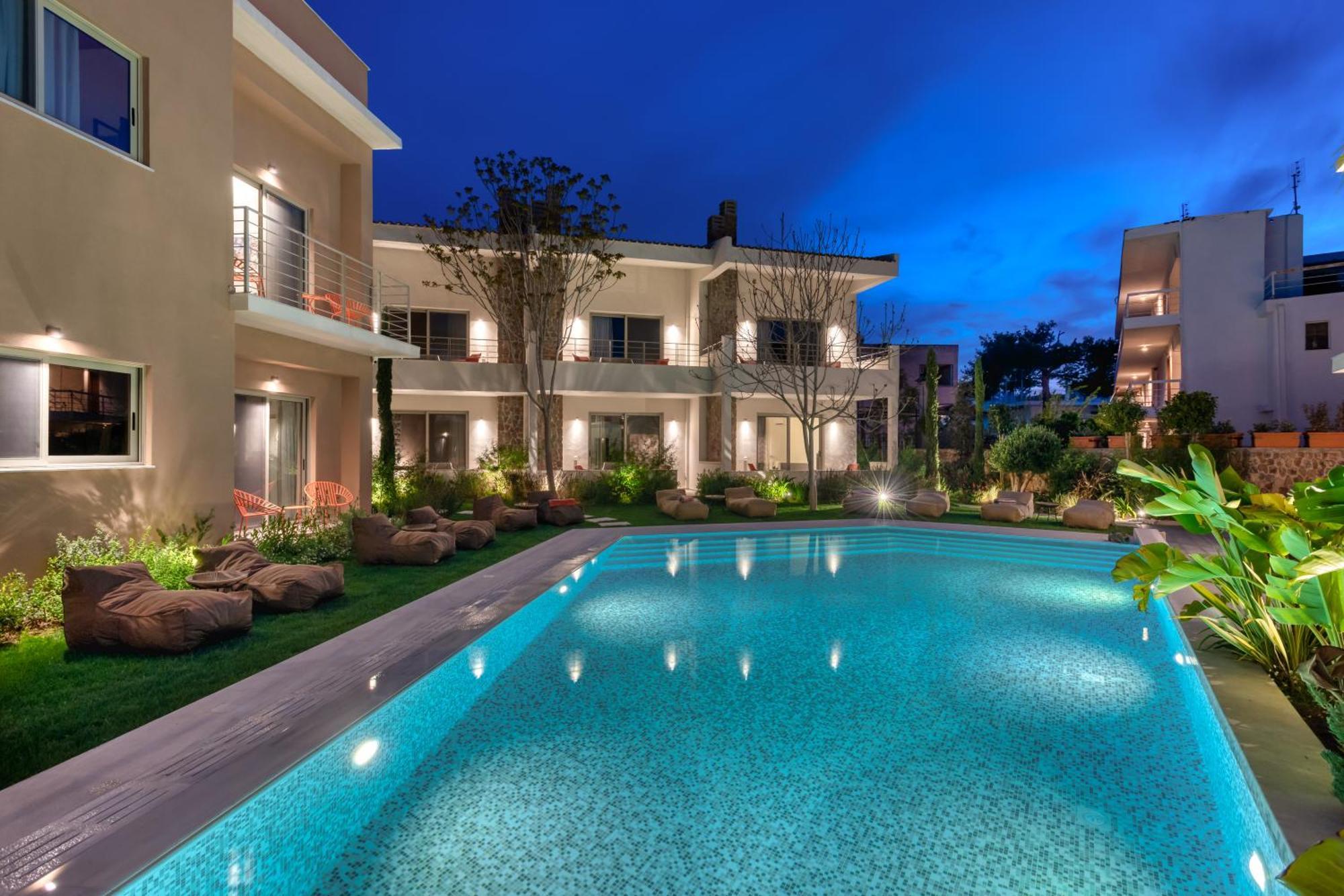 Saronis Suites Saronida ภายนอก รูปภาพ
