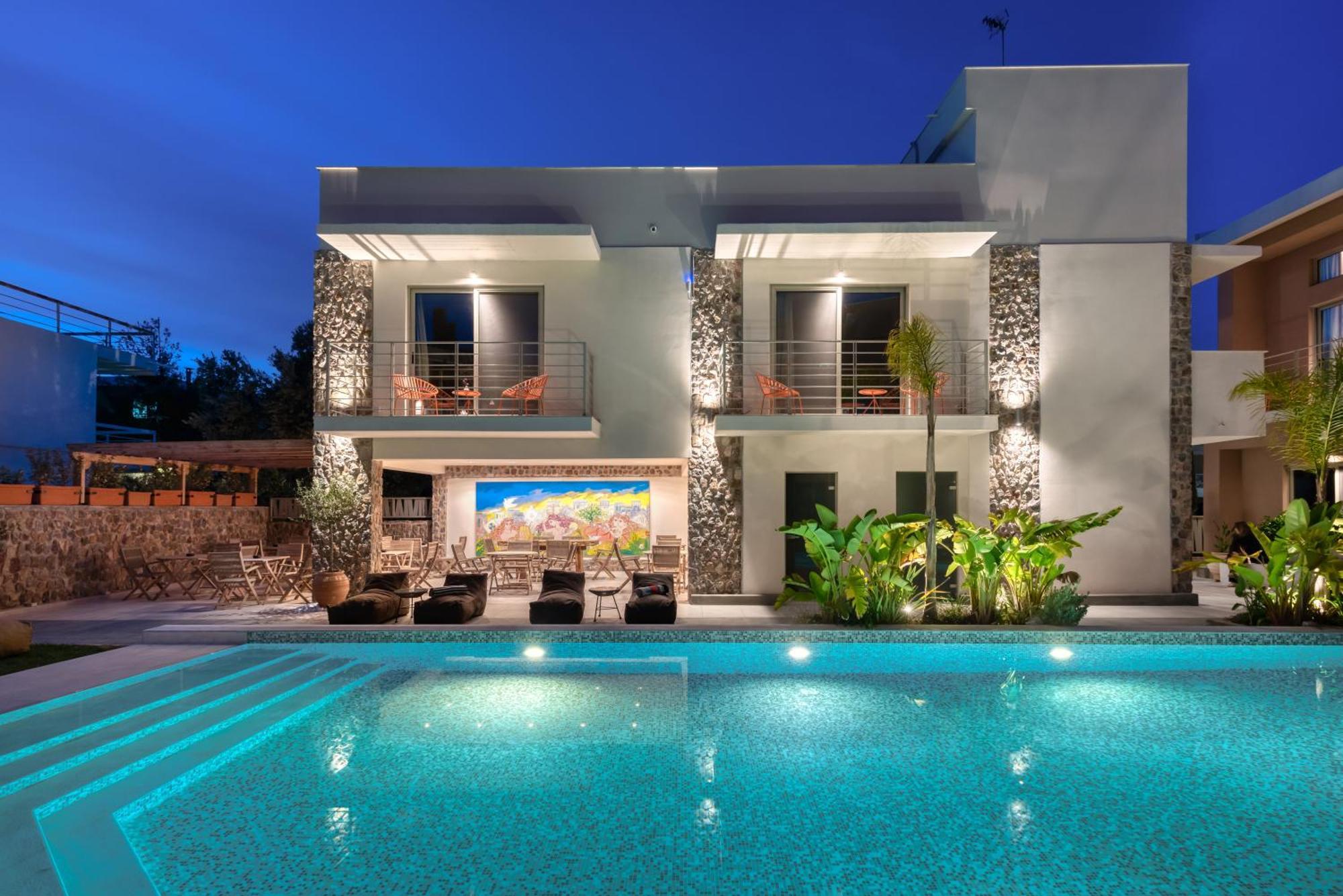 Saronis Suites Saronida ภายนอก รูปภาพ